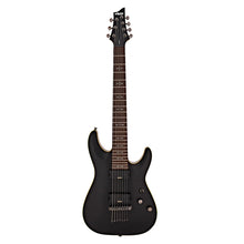 Schecter Demon-7 Electric Guitar - Aged Black Satin