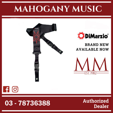 DiMarzio DD2248 Jim Root 4 Cliplock Strap, Black