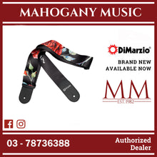 DiMarzio DD3146 Polyphia Signature Standard Floral Muse Strap, Black