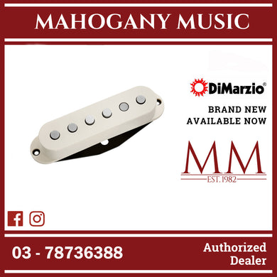 DiMarzio DP117AW HS-3 Single-coil Pickup, Aged White