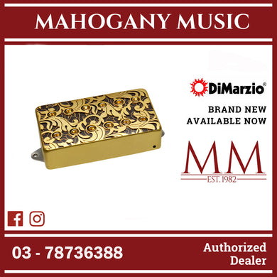 DiMarzio DP287F Utopia Neck F-spaced, Satin Gold Balck