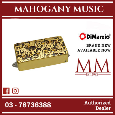 DiMarzio DP289F Utopia Bridge F-Spaced, Satin Gold Black