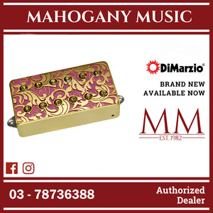 DiMarzio DP289F Utopia Bridge F-Spaced, Satin Gold Pink