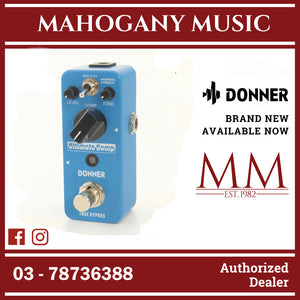 donner compressor pedal ultimate comp Donner EC888 Ultimate Comp Guitar Effect Pedal – Mahogany Music