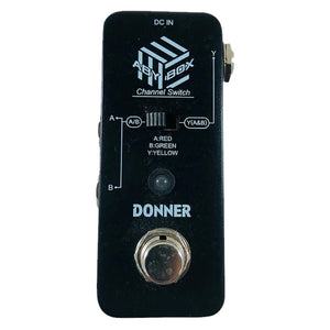 Donner EC1162 ABY Box Line Selector AB Switch Mini Guitar Effect Pedal True Bypass