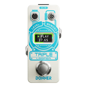 Donner EC1211 Triple Looper Guitar Effect Pedal