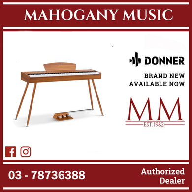 Donner EC3201 DDP-80 88 Key Home Digital Piano Woodland Style