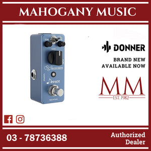 donner overdrive pedal Donner EC743 Blues Drive Overdrive Effect Pedal – Mahogany Music