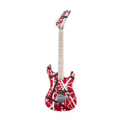 [PREORDER] EVH Striped Series 5150 Electric Guitar, Maple FB, Red Black White Stripes