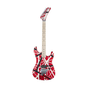 [PREORDER] EVH Striped Series 5150 Electric Guitar, Maple FB, Red Black White Stripes