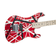 [PREORDER] EVH Striped Series 5150 Electric Guitar, Maple FB, Red Black White Stripes