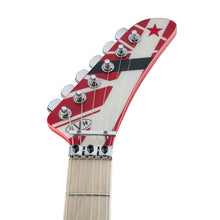 [PREORDER] EVH Striped Series 5150 Electric Guitar, Maple FB, Red Black White Stripes
