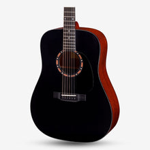 Eastman E2D Dreadnought Solid Cedar Top & Solid Sapele Back and Sides - Black ( E2D-BK / E2-D-BK / E2 D / E2D / E2-D )