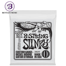 Ernie Ball P02625 Slinky Nickel Wound 8-String Electric Guitar Strings, 10-74 Gauge