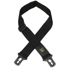 Ernie Ball P04056 PolyLock Guitar Strap, Black