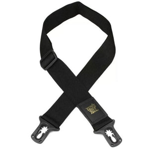 Ernie Ball P04056 PolyLock Guitar Strap, Black