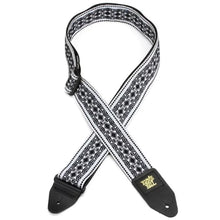 Ernie Ball P05319 Jacquard Guitar Strap, Beatnik Black