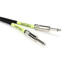 Ernie Ball P06048 Straight to Straight Instrument Cable, Black, 10ft