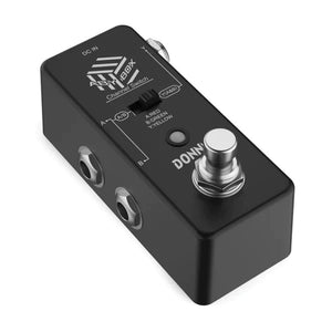 Donner EC1162 ABY Box Line Selector AB Switch Mini Guitar Effect Pedal True Bypass