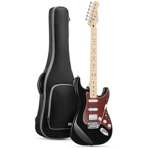 Donner EC1416 DST-152B Electric Guitar, Black