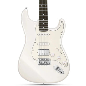 Donner EC1418 DST-152W Electric Guitar, White