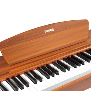 Donner EC3201 DDP-80 88 Key Home Digital Piano Woodland Style