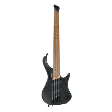 Ibanez EHB1005SMS-BKF EHB Series 5-String Short Scale Headless Electric Bass, Black Flat