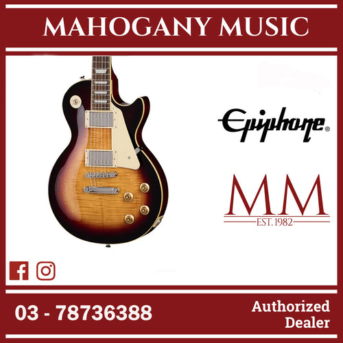 Epiphone Les Paul Standard '50s Electric Guitar with Premium Gigbag - Bourbon Burst