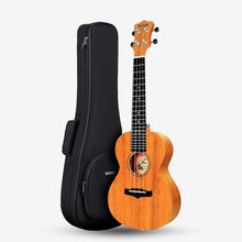 Enya EUS-25D 21 Inch Soprano Ukulele, Solid Mahogany Top with Gig Bag ( ENY-EUS25D / EUS25D / 21" ) Natural