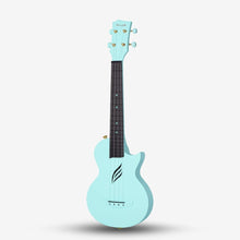Enya Nova U Series 23 Inch Carbon Travel Concert Ukulele with Case (ENY-NOVAU / NOVA) Blue
