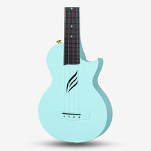 Enya Nova U Series 23 Inch Carbon Travel Concert Ukulele with Case (ENY-NOVAU / NOVA) Blue