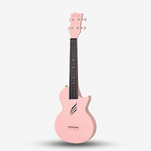Enya Nova U Series 23 Inch Carbon Travel Concert Ukulele with Case (ENY-NOVAU / NOVA) Pink