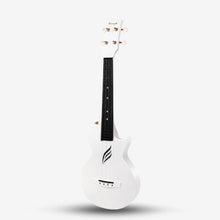 Enya Nova U Series 23 Inch Carbon Travel Concert Ukulele with Case (ENY-NOVAU / NOVA) White