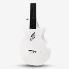 Enya Nova U Series 23 Inch Carbon Travel Concert Ukulele with Case (ENY-NOVAU / NOVA) White