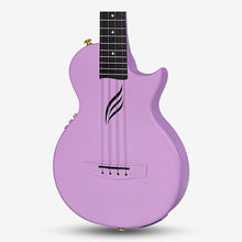 Enya Nova Ue Pro Tenor 26 Inch Carbon Fibre & Polycarbonate Ukulele with EQ, Thin Body (ENY-NOVAUe Pro / NOVA Pick Up) Purple