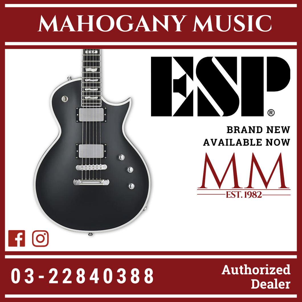 ESP E-II Eclipse BB - Black Satin [Made in Japan]