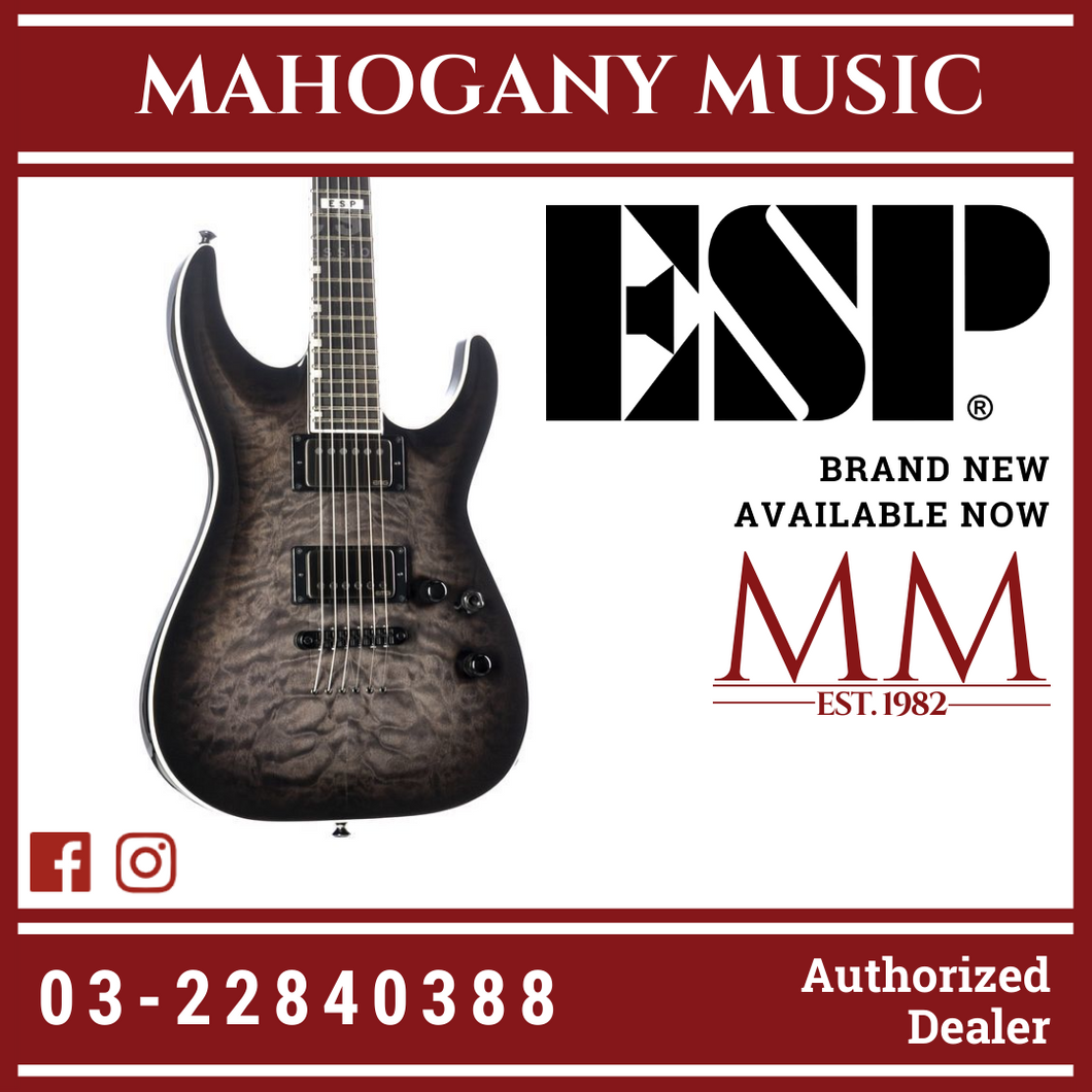ESP E-II Horizon NT-II - See Thru Black Sunburst [Made in Japan]