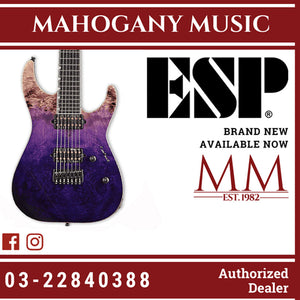 ESP Japan E-II M-II 7 NT - Purple Natural Fade (EIIMII7NTHSPRNFD) [MIJ]