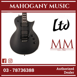 ESP LTD EC-1000FR Electric Guitar - Black Satin