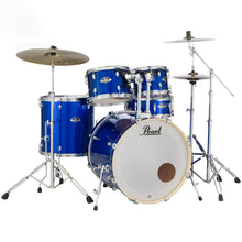 Pearl EXX725SP/C-717 Export EXX Series 5-Piece Drum Set, High Voltage Blue