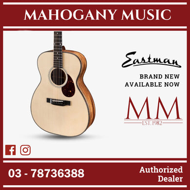 Eastman E3OMe Ochestra Solid Sitka Spruce Top & Solid Ovangkol Back & Sides w/ Fishman Sonitone - Natural / E3-OMe-NAT