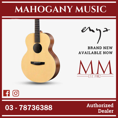 Enya 41 Inch High Pressure Laminated Spruce & Koa AJ Acoustic Guitar ( EA-X0 HPL / EAX0 / ENY-EA-X0-P )