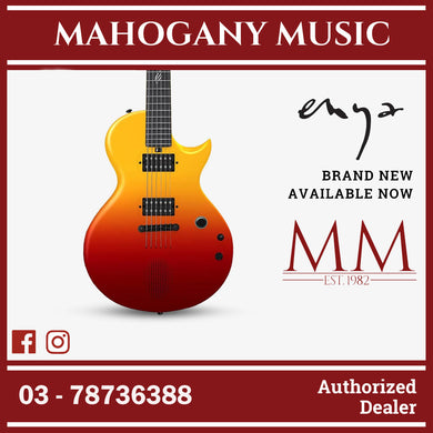 Enya Nova Go Sonic Carbon Fiber composite Electric Guitar with Built In Speaker - Volcano Red ( Sonic-VRD / Go-Sonic )