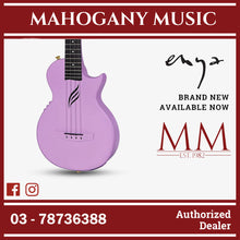Enya Nova Ue Pro Tenor 26 Inch Carbon Fibre & Polycarbonate Ukulele with EQ, Thin Body (ENY-NOVAUe Pro / NOVA Pick Up) Purple