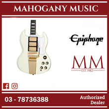 (Epiphone Inspired by Gibson Custom) Epiphone 1963 SG Custom Electric Guitar - Classic White