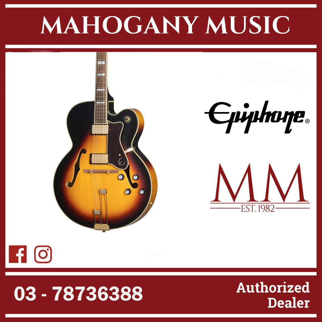 Epiphone Broadway Hollowbody Electric Guitar - Vintage Sunburst