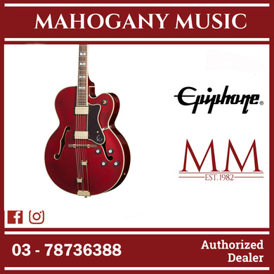 Epiphone Broadway Hollowbody Electric Guitar - Wine Red