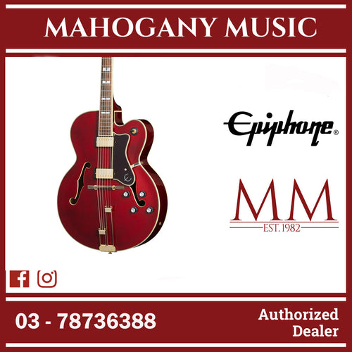Epiphone Broadway Hollowbody Electric Guitar - Wine Red