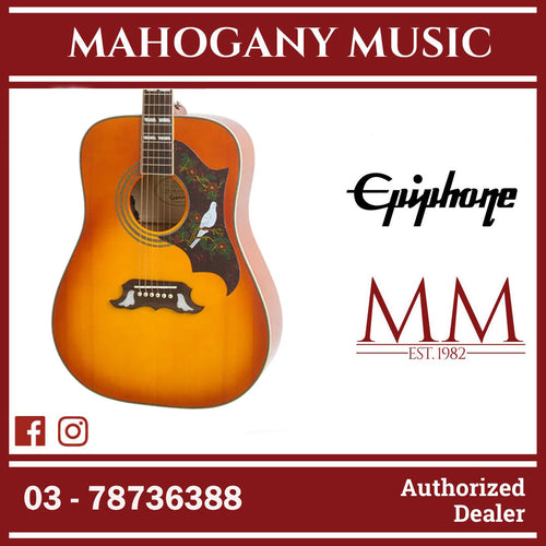Epiphone Dove Studio Acoustic-Electric Guitar - Violinburst