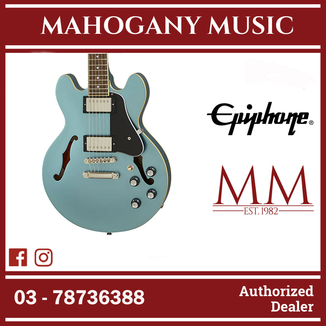 Epiphone ES-339 Semi-hollowbody Electric Guitar - Pelham Blue